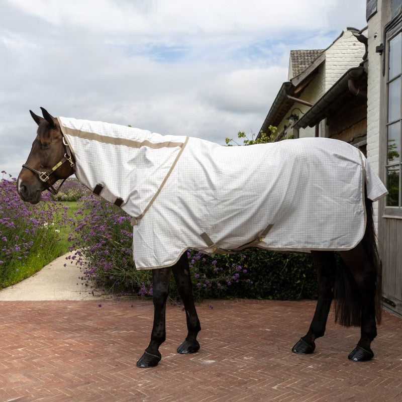 Kentucky Horsewear - Vliegendeken Sweet Itch Fly Comfort wit | - Ohlala