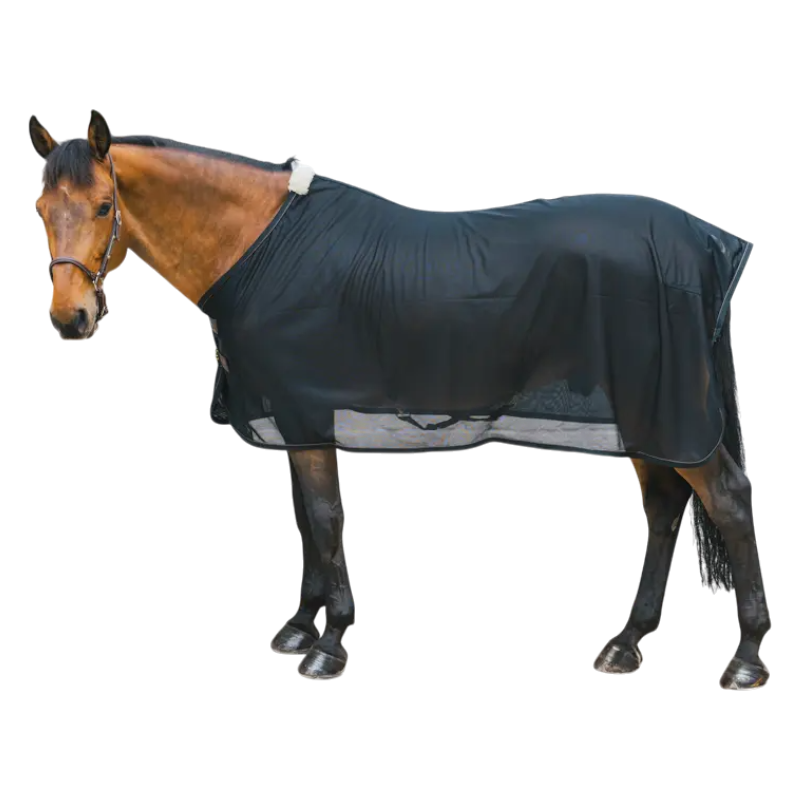 Kentucky Horsewear - Chemise anti-mouches Mesh Fly noir | - Ohlala