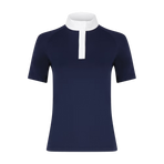 Kentucky Horsewear - Dames polo korte mouwen Classic marine | - Ohlala