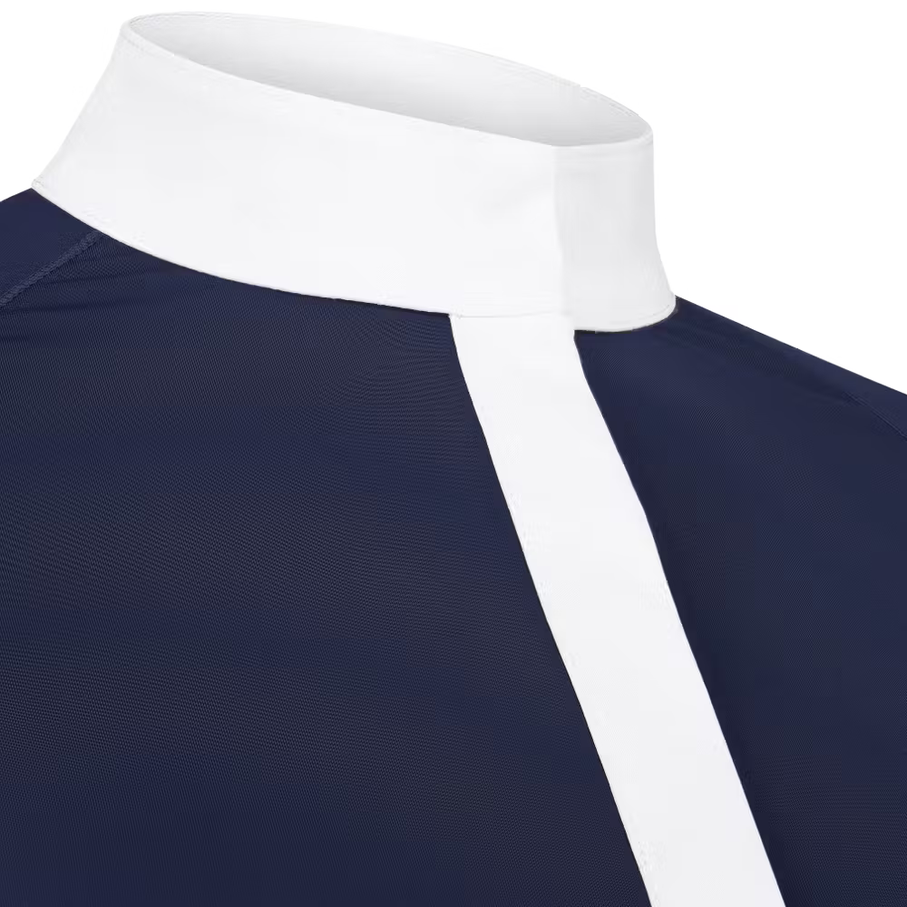 Kentucky Horsewear - Polo manches courtes femme Classic marine