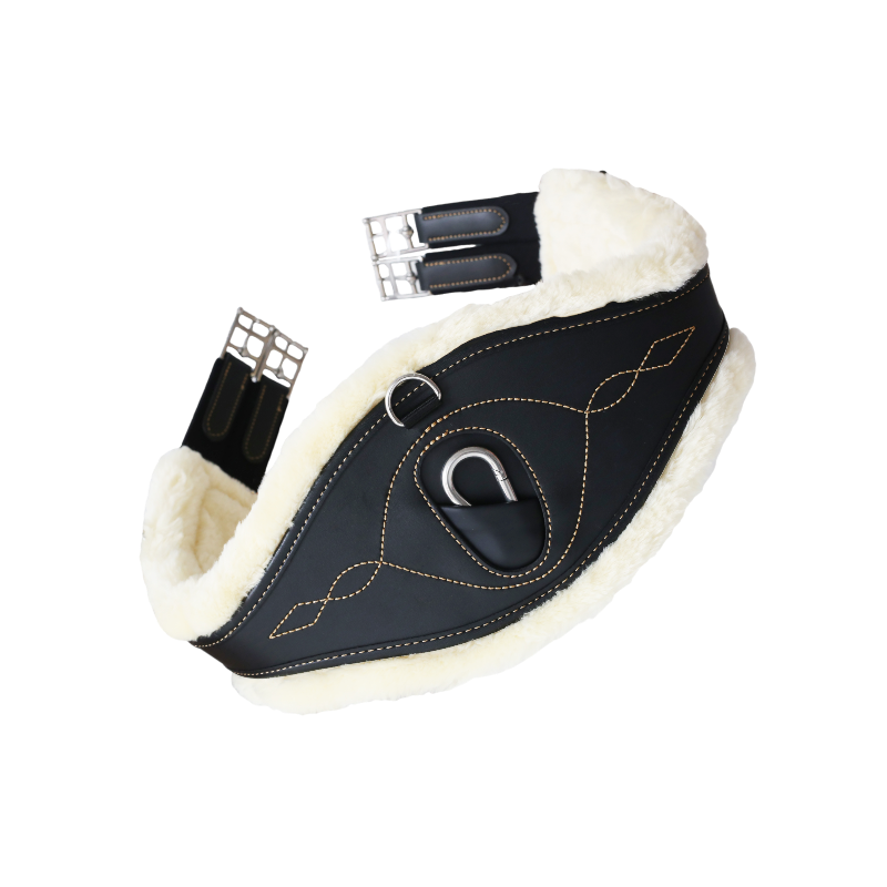 Kentucky Horsewear - Sangle anatomique mouton noir | - Ohlala