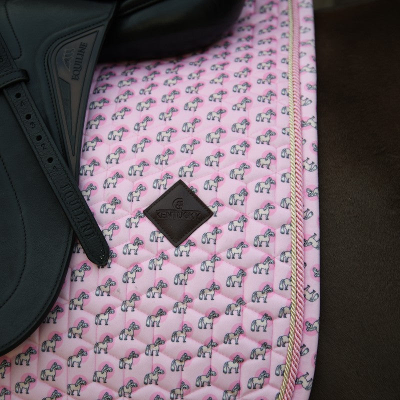 Kentucky Horsewear - Tapis de dressage Collection Sammy vieux rose | - Ohlala