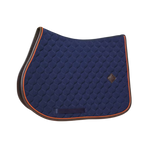 Kentucky Horsewear - Zadeldek Onion Quilt Leather Neon marine | - Ohlala