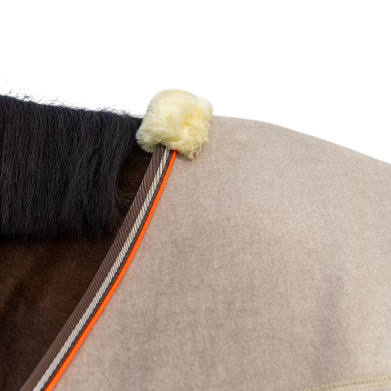 Kentucky Horsewear - Fleecedeken Heavy Melange beige | - Ohlala