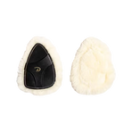 Dyon - Pad de protection en peau de mouton vegan collier de chasse 5 points D noir | - Ohlala