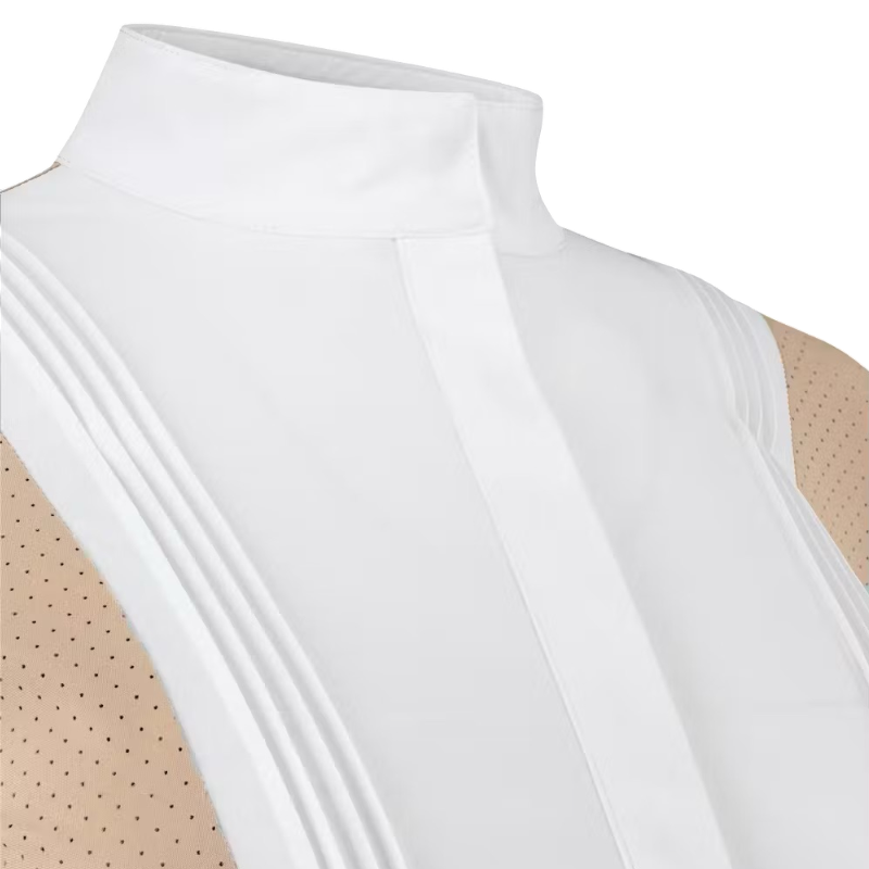 Kentucky Horsewear - Polo de concours manches longues femme Heritage Air beige