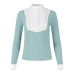 Kentucky Horsewear - Dames wedstrijdpolo lange mouwen Heritage Air dusty blue | - Ohlala