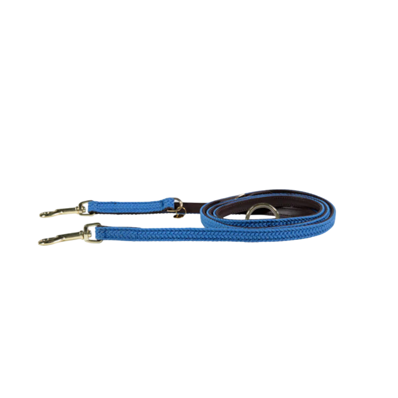 Kentucky Dogwear - Laisse de nylon tressé Plaited Nylon 200 cm bleu clair | - Ohlala