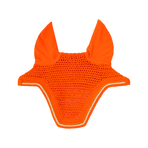 Kentucky Horsewear - Geluidsdempend vliegenkapje Wellington Diamond Rope oranje | - Ohlala