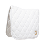Kentucky Horsewear - Dressuurpad Wave 3D logo wit | - Ohlala