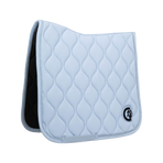 Kentucky Horsewear - Dressuurpad Wave 3D logo lichtblauw | - Ohlala