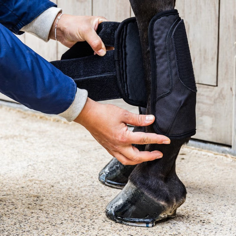 Kentucky Horsewear - Guêtres de cross antérieurs 3D Air Flow noir