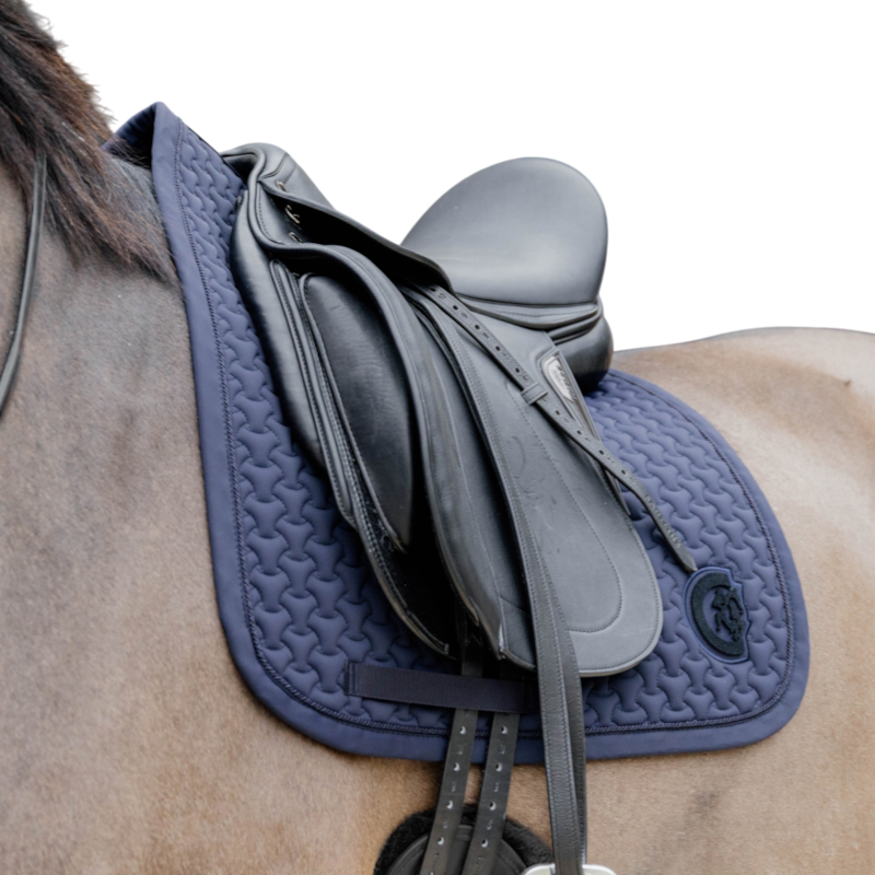 Kentucky Horsewear - Tapis de dressage 3D logo marine