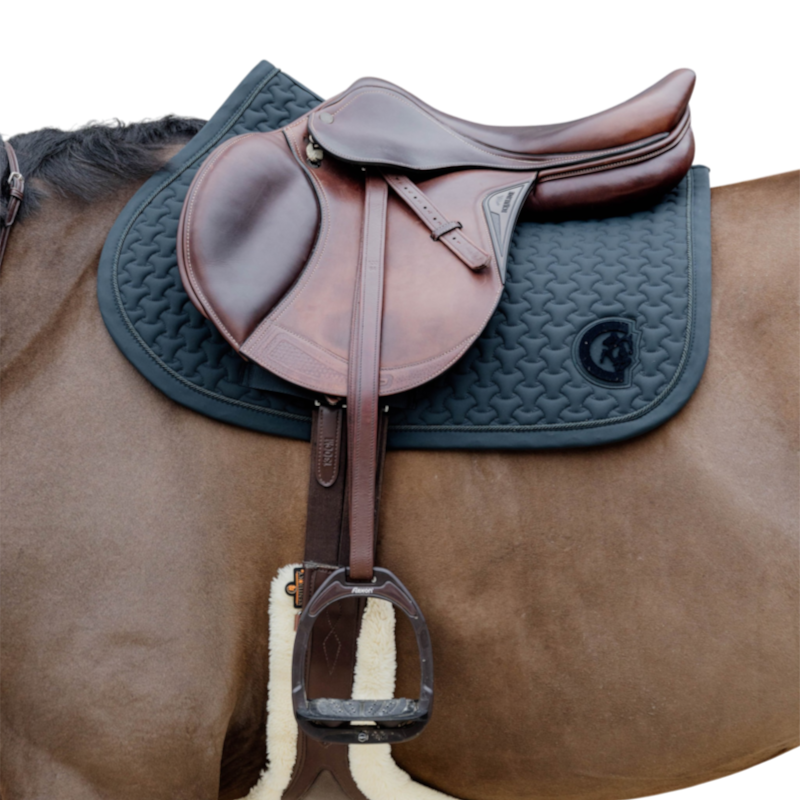 Kentucky Horsewear - Tapis de selle 3D logo vert sapin
