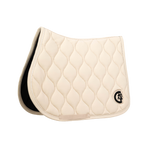 Kentucky Horsewear - Springzadeldek Wave 3D logo beige | - Ohlala