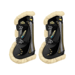 Veredus - Open beenbeschermers Kevlar Gel Vento Save the Sheep Zwart x2 | - Ohlala