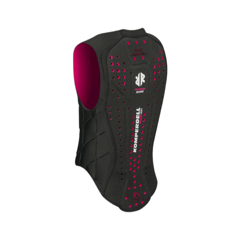 Komperdell - Dorsale Junior noir/Fuchsia | - Ohlala