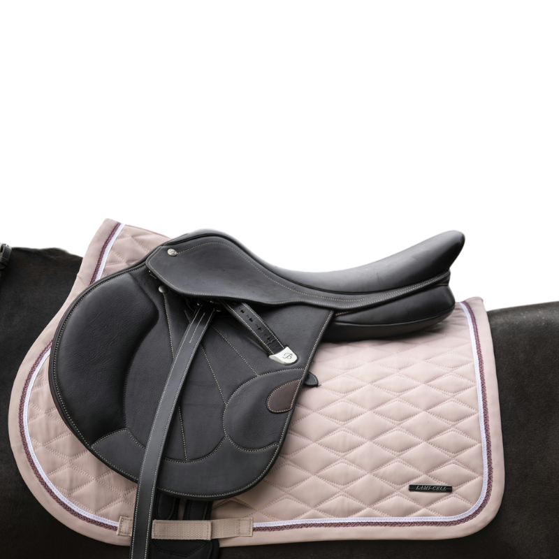 Lami-cell - Tapis de selle Midnight vieux rose