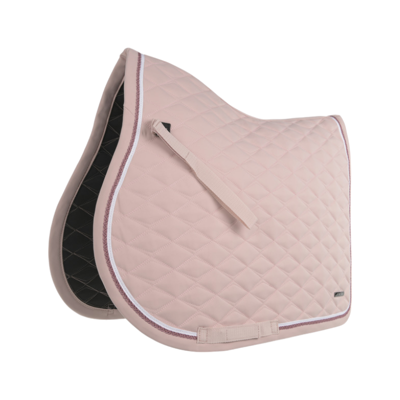 Kentucky Tapis de Selle velours Pearls Dressage Soft Rose