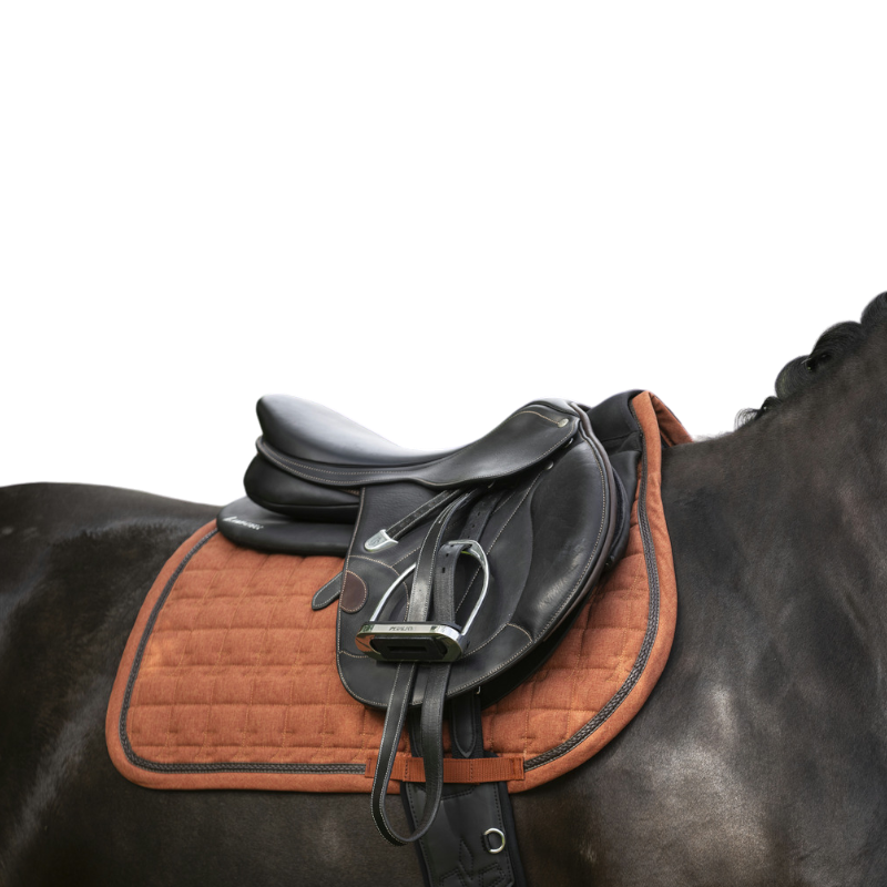 Lami-cell - Tapis de selle Vintage orange | - Ohlala