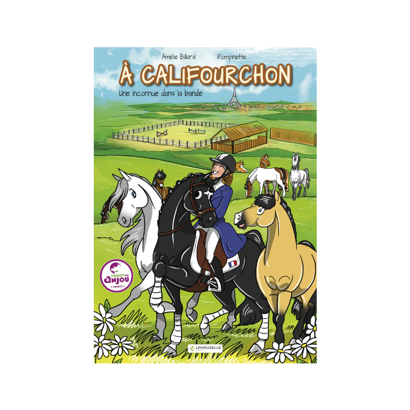 Lavauzelle - Bande dessinée À califourchon - Une inconnue dans la bande | - Ohlala