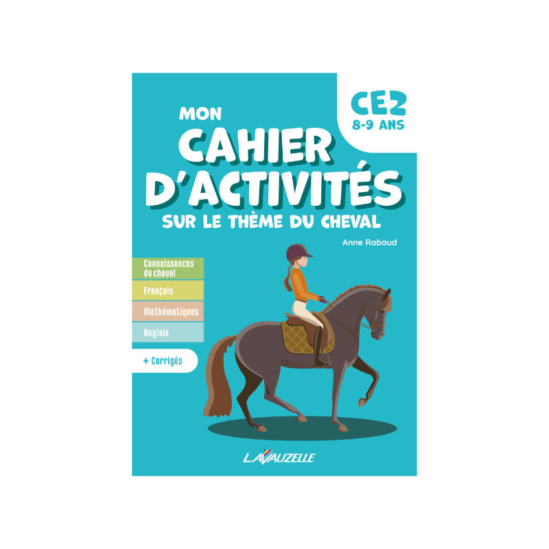 Lavauzelle - Cahier d'activités sur le thème du cheval niveau CE2 | - Ohlala