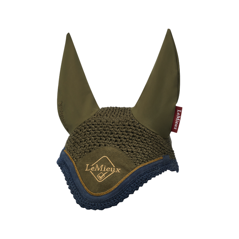 Lemieux - Bonnet anti-mouches Classic Alpine kaki/ marron | - Ohlala