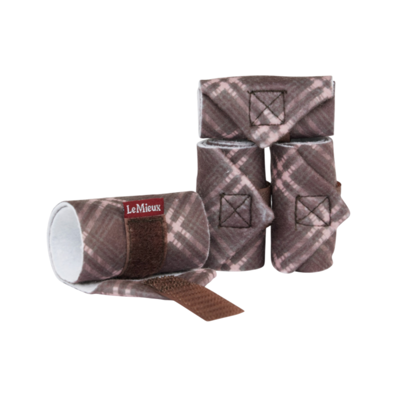 LeMieux - Bandes de polo pour peluche Toy Pony Heritage cocoa