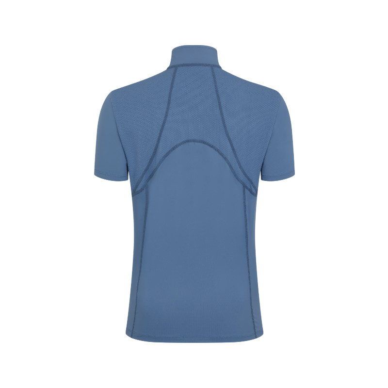 Lemieux - Baselayer manches courtes femme Mia Mesh ice blue | - Ohlala