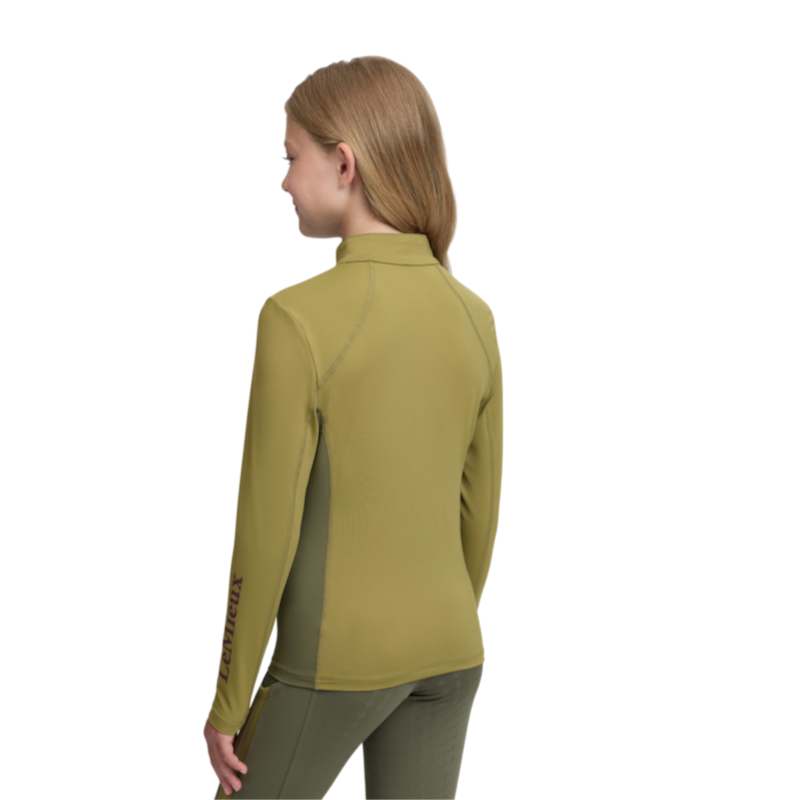 LeMieux - Baselayer manches longues enfant Classique Young Rider gooseberry