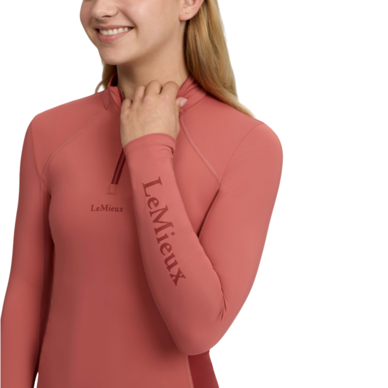 LeMieux - Baselayer manches longues enfant Classique Young Rider spiced earth