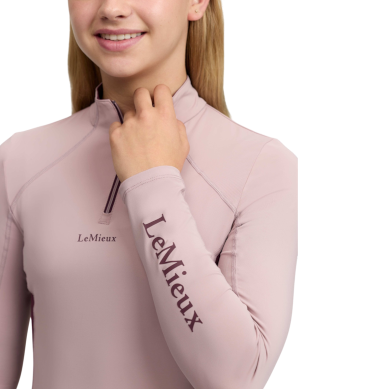 LeMieux - Baselayer manches longues enfant Classique Young Rider wild rose
