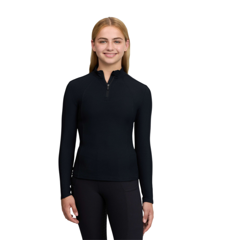 LeMieux - Baselayer manches longues enfant Raye noir