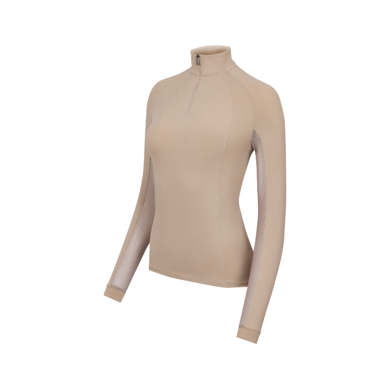 Lemieux - Baselayer manches longues femme Halle amande | - Ohlala