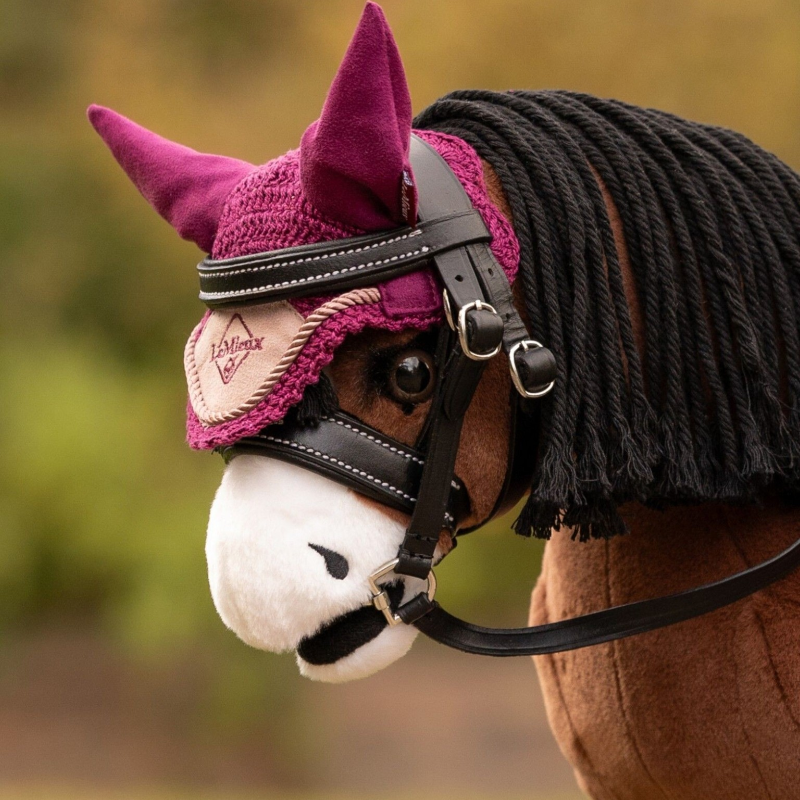 LeMieux - Bonnet anti-mouches pour Toy Pony blackberry