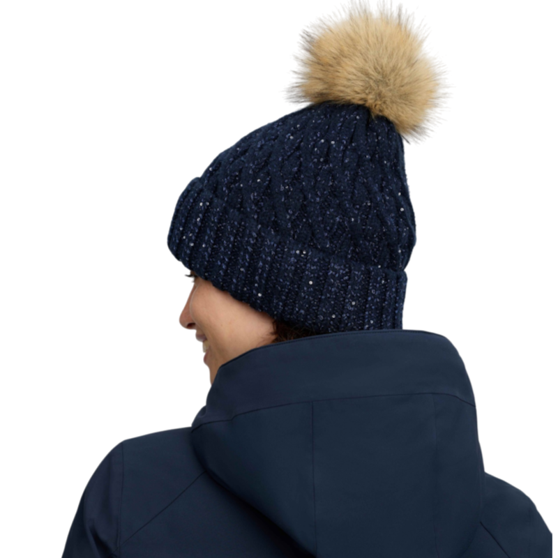 LeMieux - Bonnet femme Bernie Sequin marine