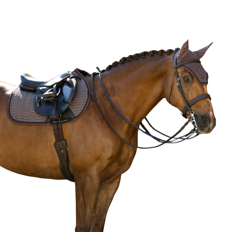 LeMieux - Bonnet pour chevaux Heritage cocoa