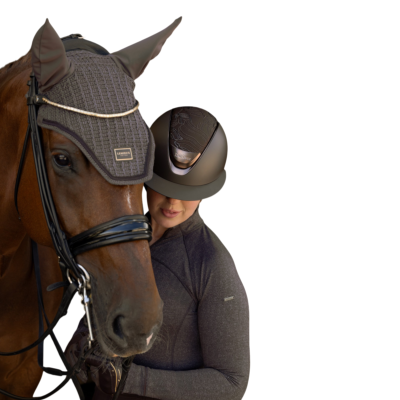 LeMieux - Bonnet pour chevaux Heritage cocoa