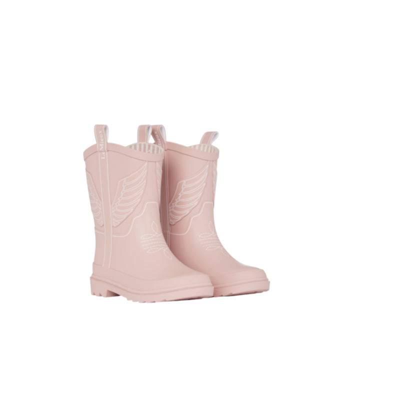 LeMieux - Bottes de pluie Splash rose western