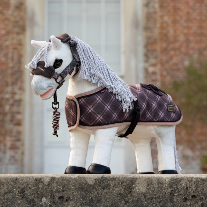 LeMieux - Couverture pour peluche Toy Pony Heritage cocoa