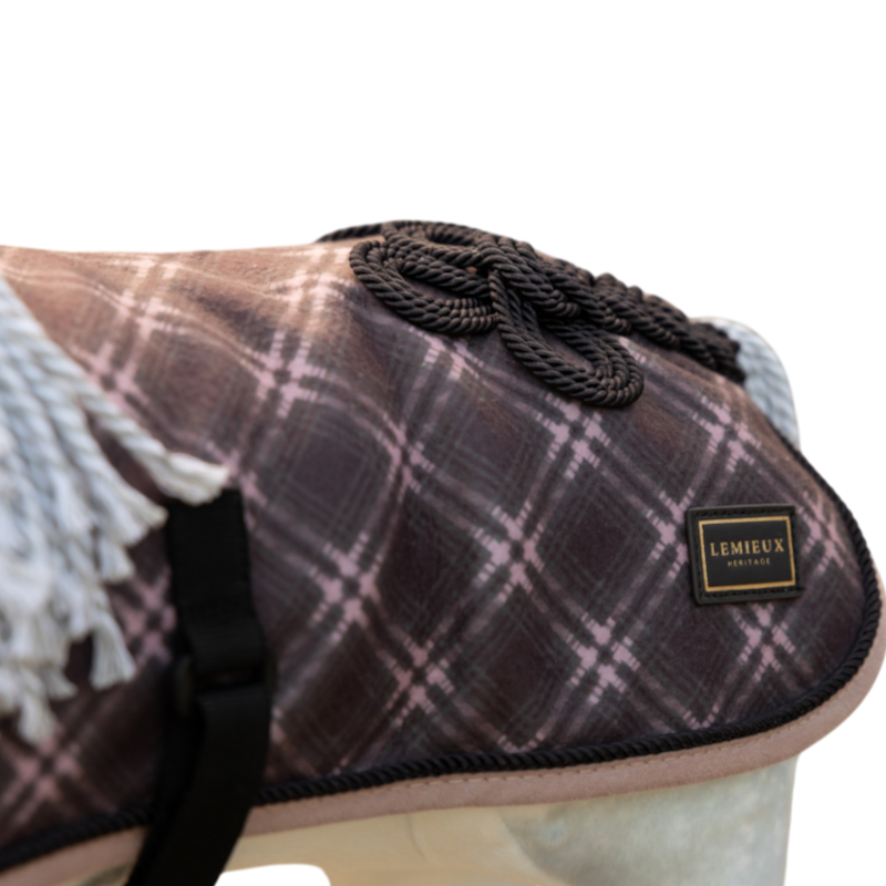 LeMieux - Couverture pour peluche Toy Pony Heritage cocoa