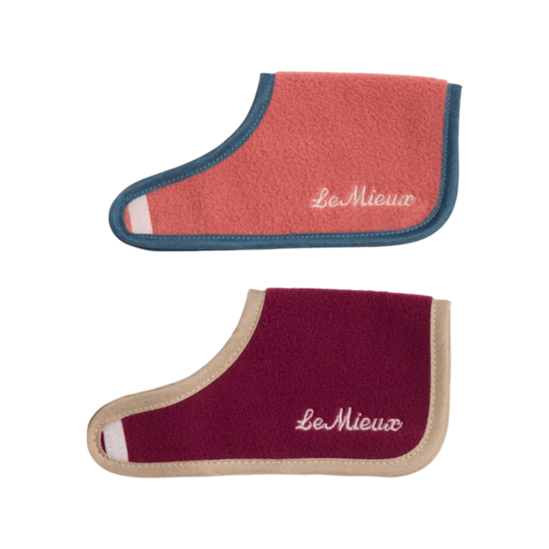 LeMieux - Couvertures pour peluche Tiny Pony blackberry/ spiced earth (x2)