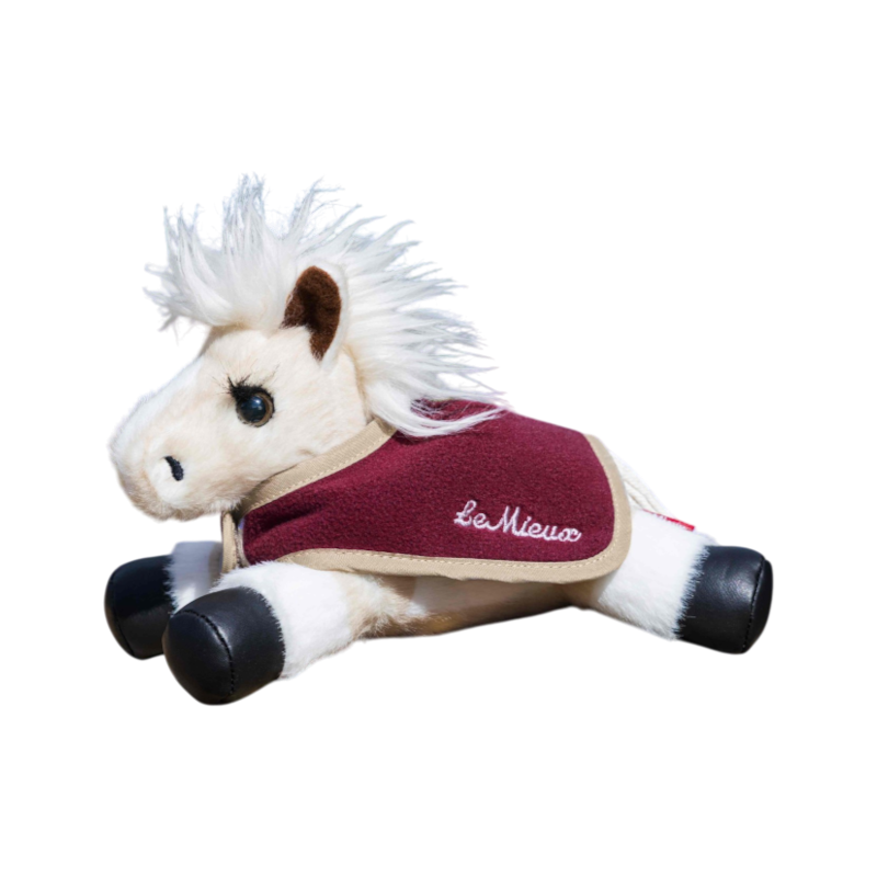 LeMieux - Couvertures pour peluche Tiny Pony blackberry/ spiced earth (x2)