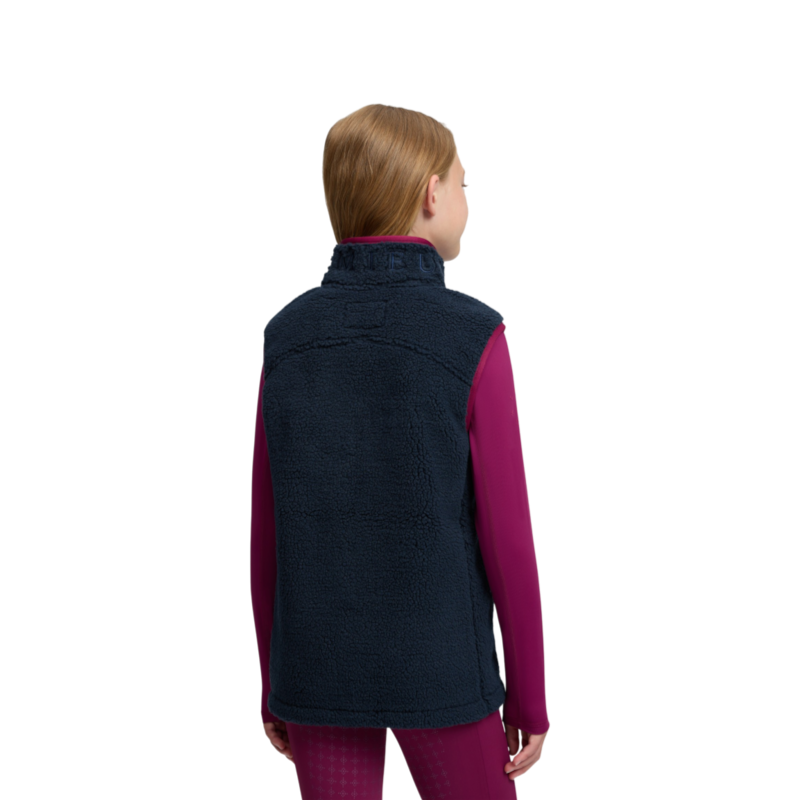 LeMieux - Gilet polaire enfant Trinity Teddy marine