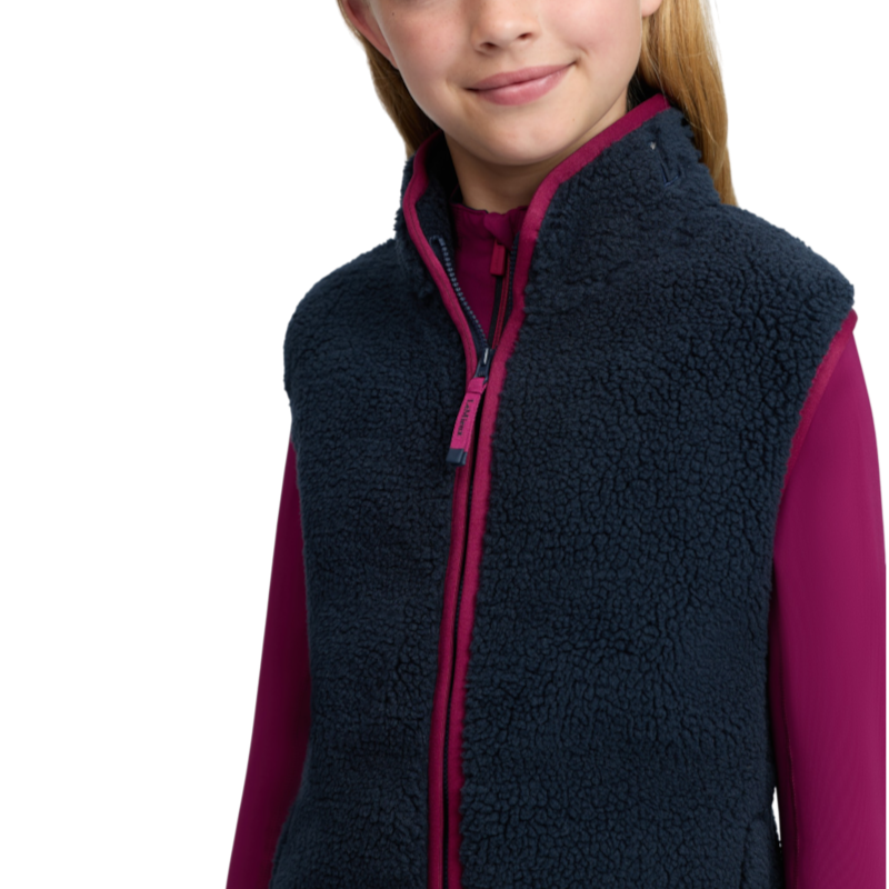 LeMieux - Gilet polaire enfant Trinity Teddy marine
