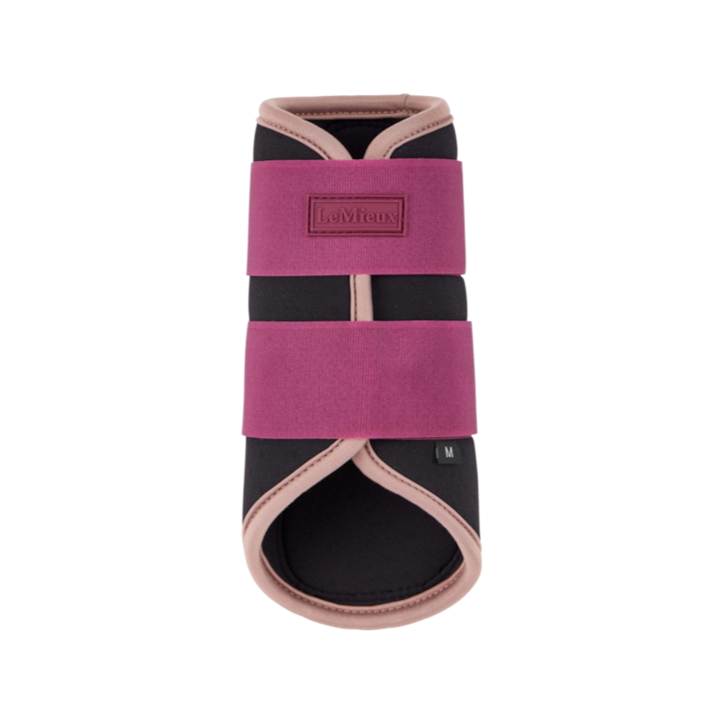 LeMieux - Guêtres fermées Air-Tek Grafter blackberry