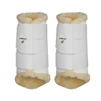 Lemieux - Fleece Lined gesloten beenstukken wit (x2) | - Ohlala