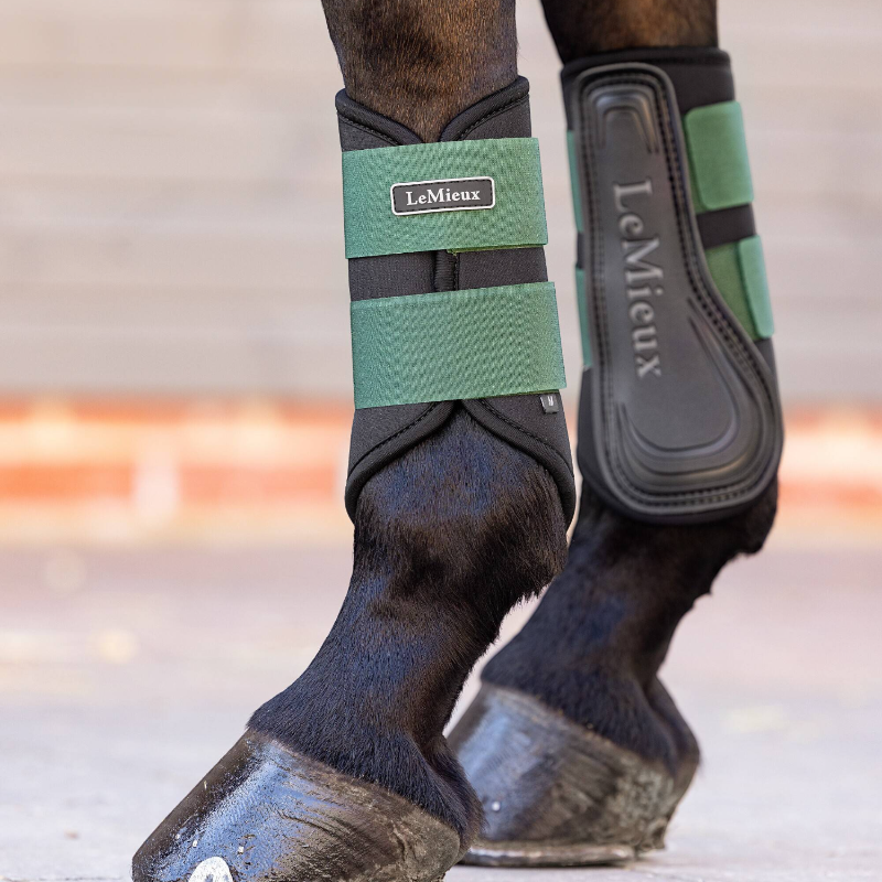 Lemieux - Guêtres fermées souples Grafter hunter green (x2)