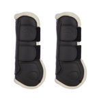 Lemieux - Guêtres ouvertes tendons Capella Comfort noir | - Ohlala