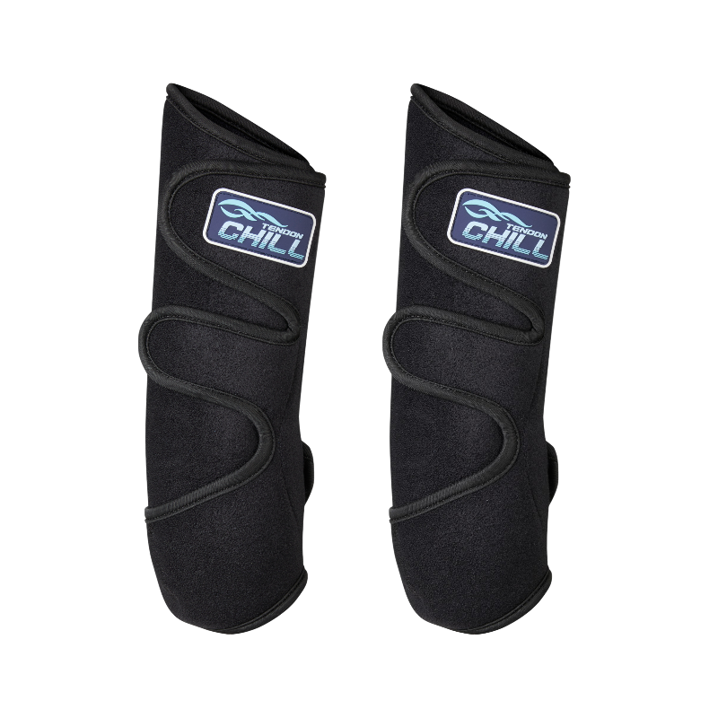 Lemieux - Guêtres rafraîchissantes Tendon Chill Boots noir (x2) | - Ohlala
